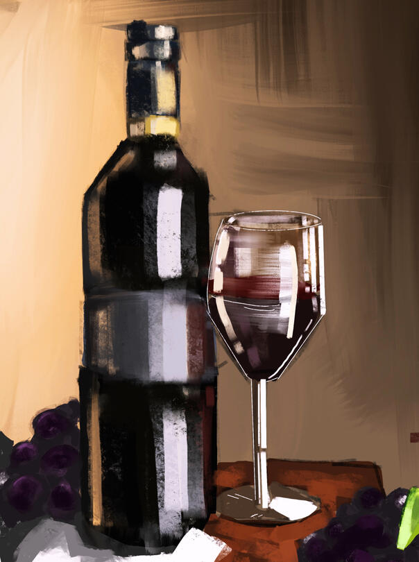 Wine a day keeps the Dr away.